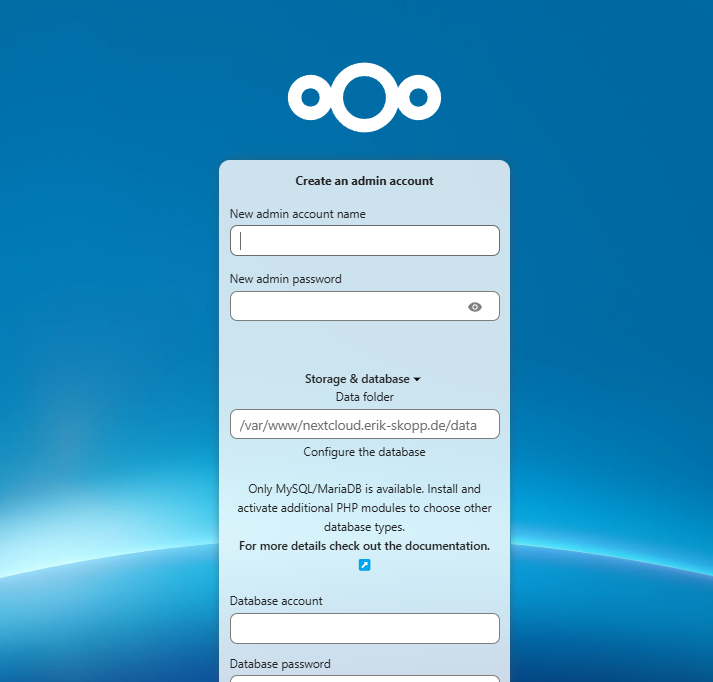 Daten Eintragen